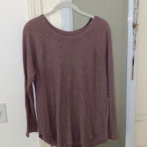 Mauve Long Sleeve Thermal